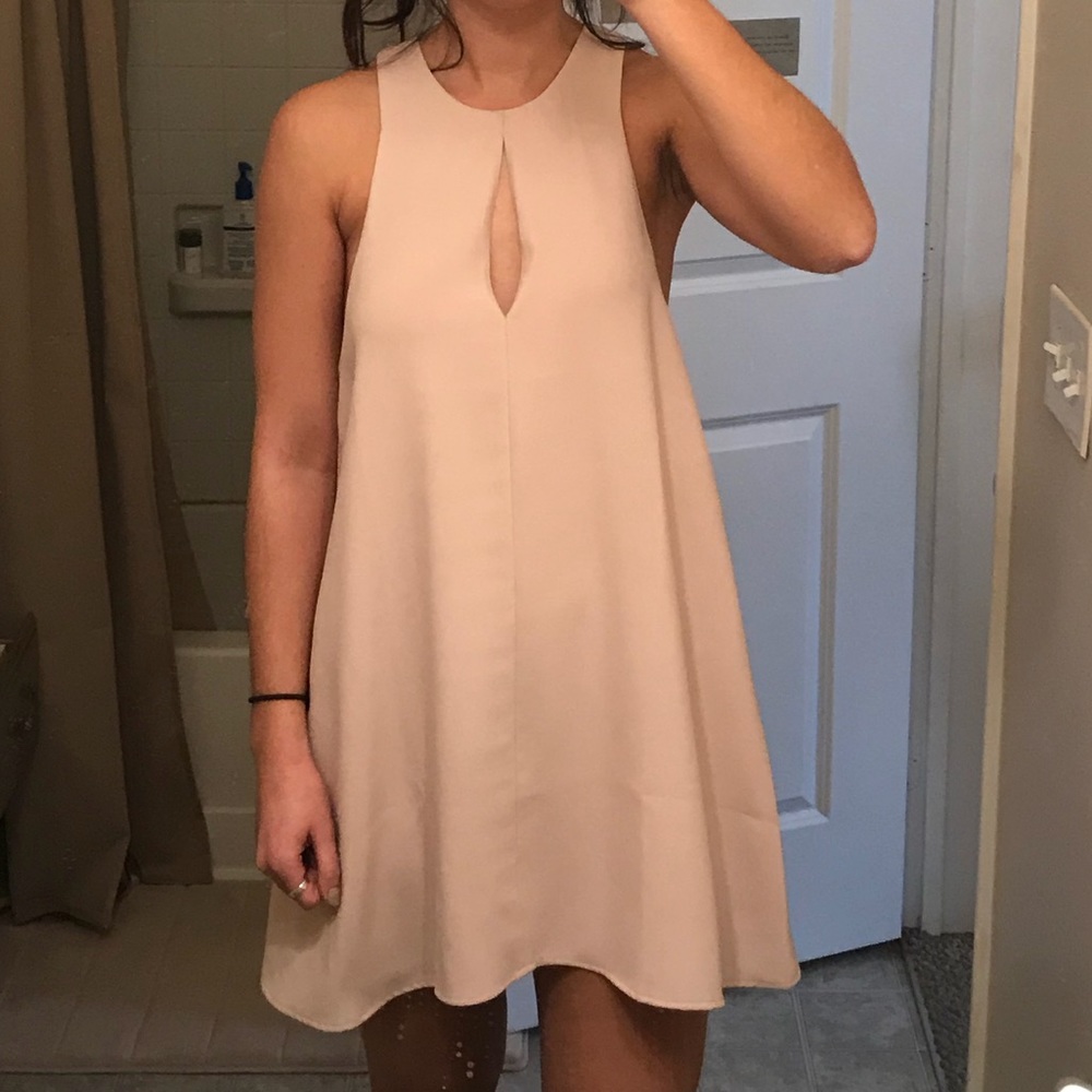 Tobi Nude Tank Dress
